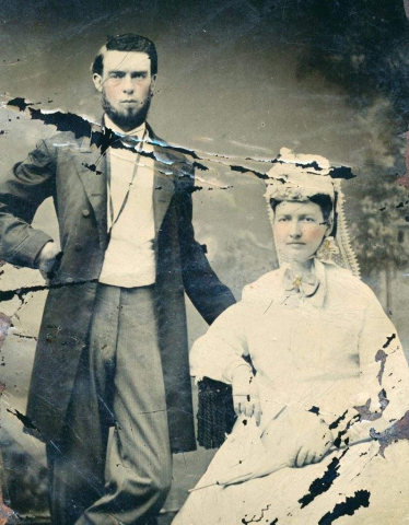Thomas Buchanan and wife Josephine Bowie