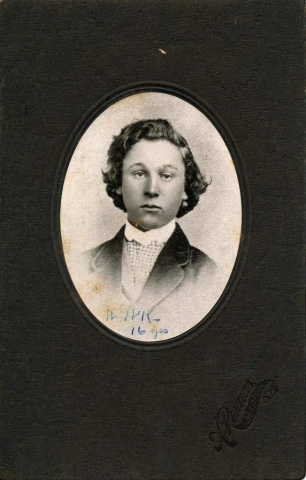 William Henry Klemme at 16 years old